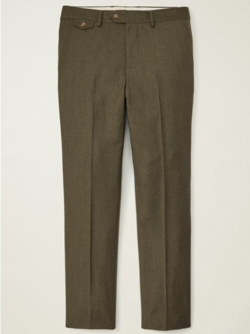 Jetsetter Italian Brushed Wool Dress Pant